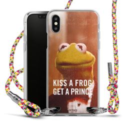 New Carry Case Transparent Stoff colourful/silber