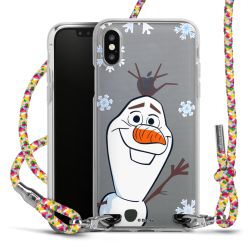 New Carry Case Transparent Stoff colourful/silber