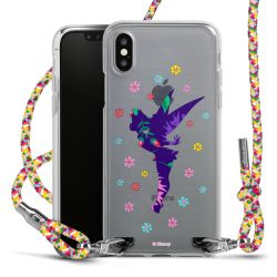 New Carry Case Transparent Stoff colourful/silber