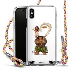 New Carry Case Transparent Stoff colourful/silber