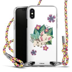 New Carry Case Transparent Stoff colourful/silber