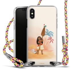 New Carry Case Transparent Stoff colourful/silber