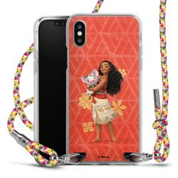 New Carry Case Transparent Stoff colourful/silber