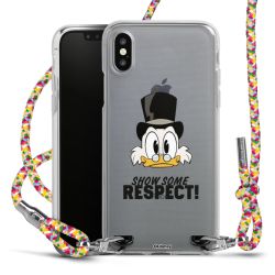 New Carry Case Transparent Stoff colourful/silber