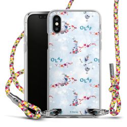 New Carry Case Transparent Stoff colourful/silber