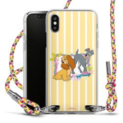 New Carry Case Transparent Stoff colourful/silber