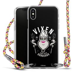 New Carry Case Transparent Stoff colourful/silber