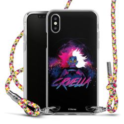 New Carry Case Transparent Stoff colourful/silber