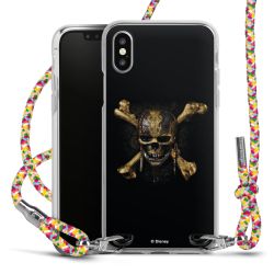 New Carry Case Transparent Stoff colourful/silber