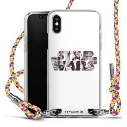 New Carry Case Transparent Stoff colourful/silber