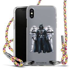 New Carry Case Transparent Stoff colourful/silber