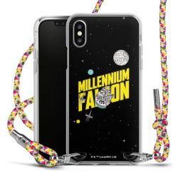 New Carry Case Transparent Stoff colourful/silber