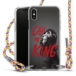 New Carry Case Transparent Stoff colourful/silber