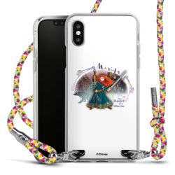 New Carry Case Transparent Stoff colourful/silber