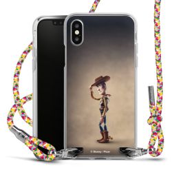 New Carry Case Transparent Stoff colourful/silber