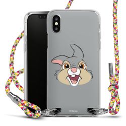 New Carry Case Transparent Stoff colourful/silber