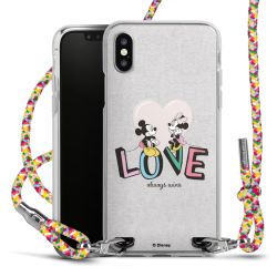 New Carry Case Transparent Stoff colourful/silber