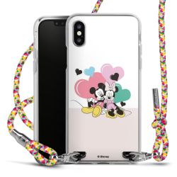 New Carry Case Transparent Stoff colourful/silber