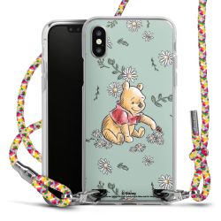 New Carry Case Transparent Stoff colourful/silber