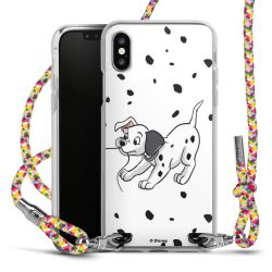 New Carry Case Transparent Stoff colourful/silber