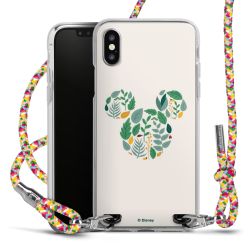 New Carry Case Transparent Stoff colourful/silber