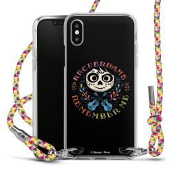 New Carry Case Transparent Stoff colourful/silber