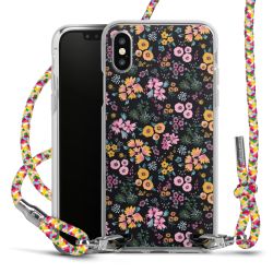 Carry Case Transparent Fabric colourful