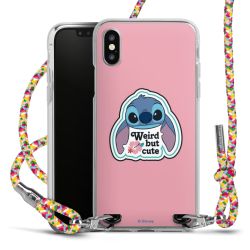 New Carry Case Transparent Stoff colourful/silber