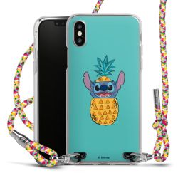 New Carry Case Transparent Stoff colourful/silber