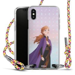 New Carry Case Transparent Stoff colourful/silber