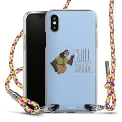 New Carry Case Transparent Stoff colourful/silber