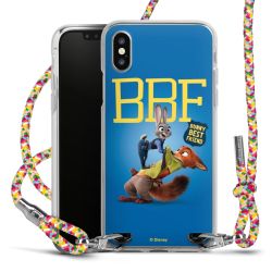 New Carry Case Transparent Stoff colourful/silber