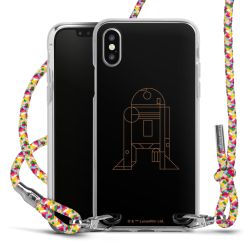 New Carry Case Transparent Stoff colourful/silber