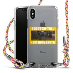 New Carry Case Transparent Stoff colourful/silber