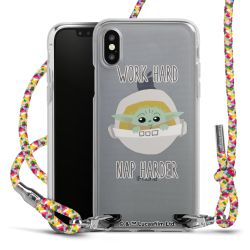 New Carry Case Transparent Stoff colourful/silber