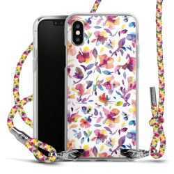 Carry Case Transparent Fabric colourful