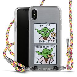 New Carry Case Transparent Stoff colourful/silber