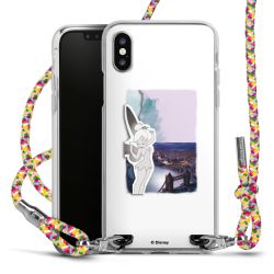 New Carry Case Transparent Stoff colourful/silber