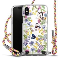 Carry Case Transparent Fabric colourful