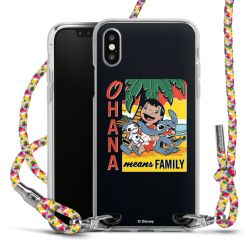 New Carry Case Transparent Stoff colourful/silber