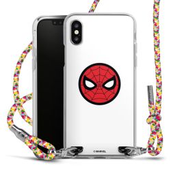 New Carry Case Transparent Stoff colourful/silber