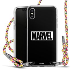 New Carry Case Transparent Stoff colourful/silber