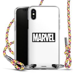 New Carry Case Transparent Stoff colourful/silber