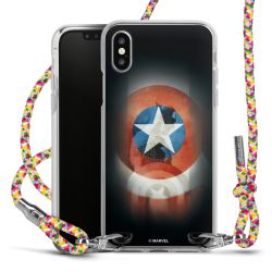 New Carry Case Transparent Stoff colourful/silber