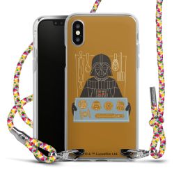 New Carry Case Transparent Stoff colourful/silber