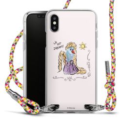 New Carry Case Transparent Stoff colourful/silber