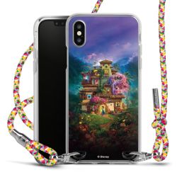 New Carry Case Transparent Stoff colourful/silber