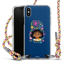 New Carry Case Transparent Stoff colourful/silber