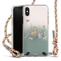 New Carry Case Transparent Stoff colourful/silber