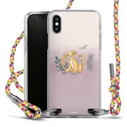 New Carry Case Transparent Stoff colourful/silber